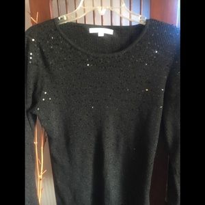 Black sparkle sweater